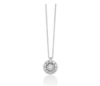 Collana Miluna Donna COLLIER IN DIAMANTI in Oro bianco Diamante 0.30 Ct CLD4377 - CLD4377